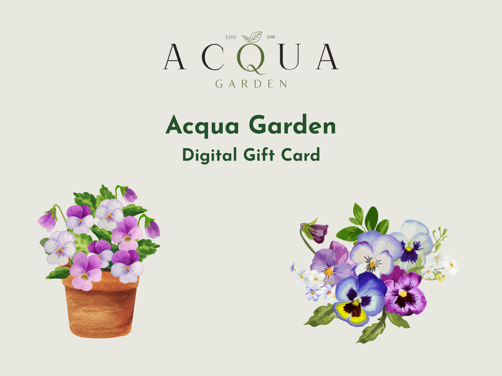 AcquaGarden Acqua Garden Digital Gift Card