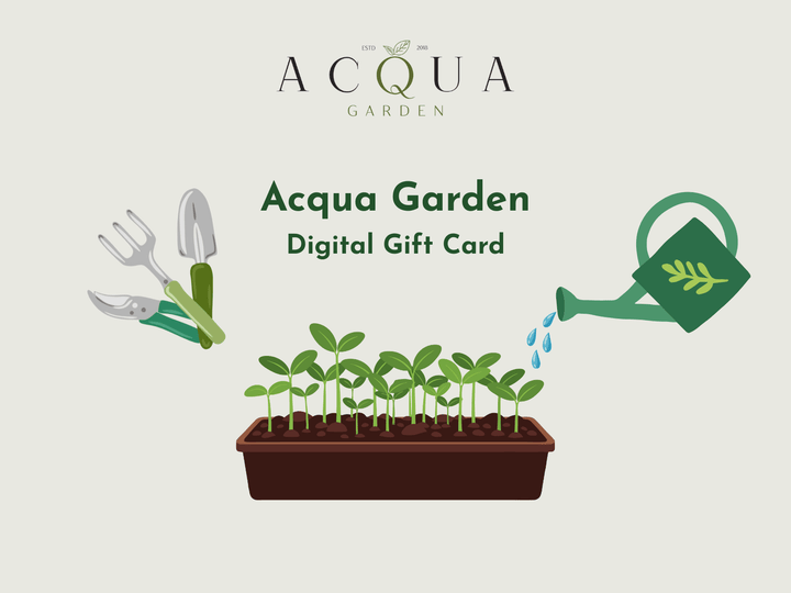 AcquaGarden Acqua Garden Digital Gift Card